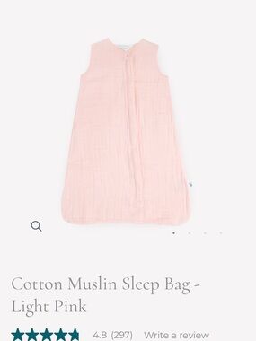 Little Unicorn Muslin Sleep Sack